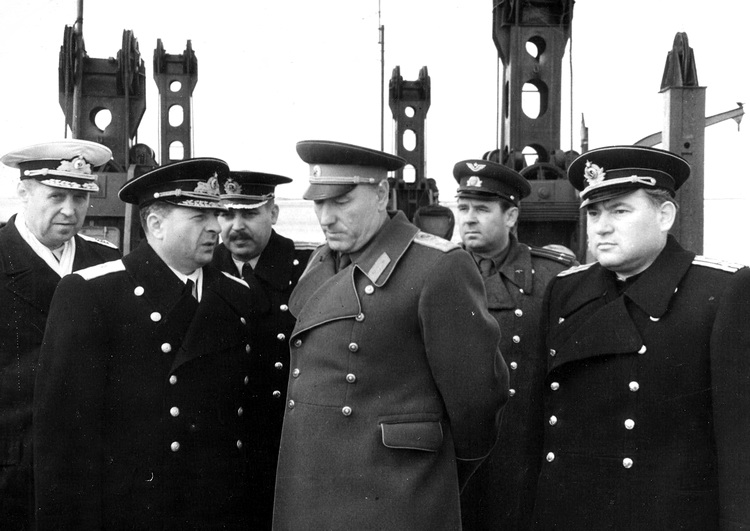 С.С. Бирюзов на Новой Земле