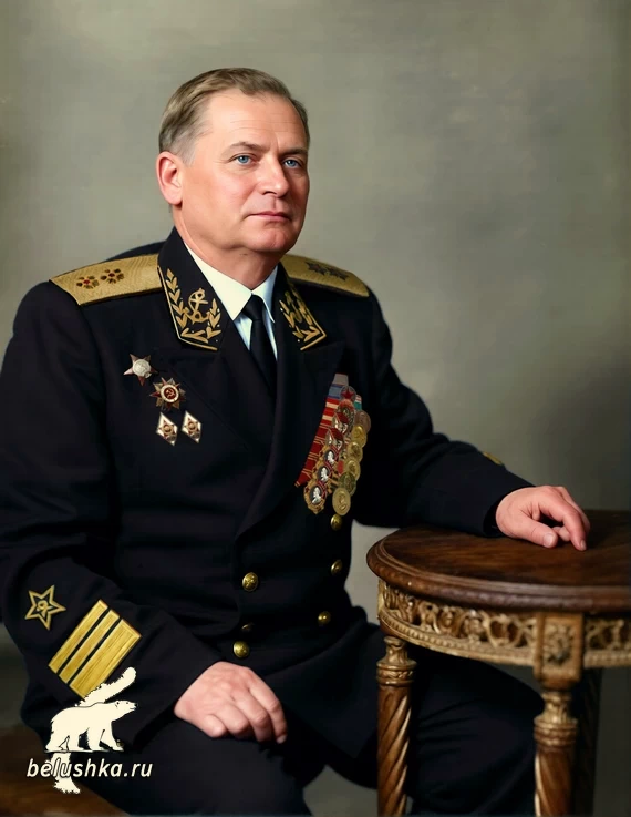 Инженер-вице-адмирал Петр Фомич Фомин