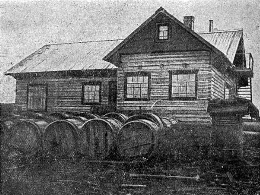 Стандартный тресковый засольный сарай (Малые Кармакулы)