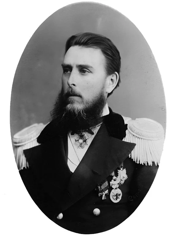 Полковник корпуса флотских штурманов Е.А. Тягин