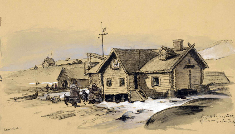 Русская спасательная станция в Кармакулах