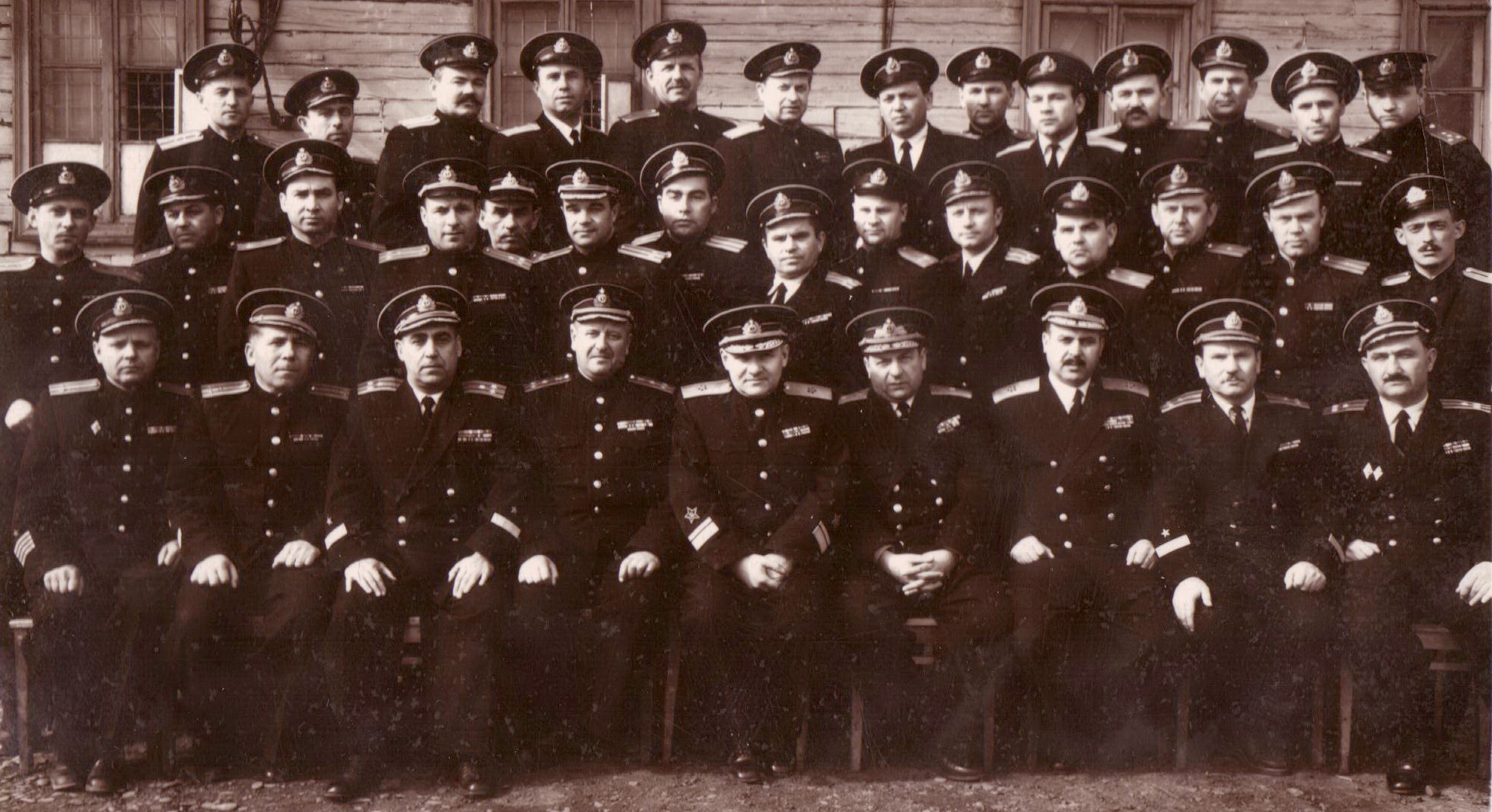 Групповая фотография при смене Начальника штаба войсковой части 77510.
