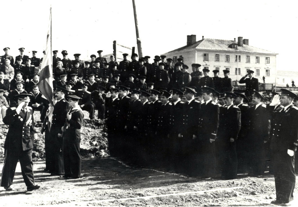 Парад в День ВМФ 1960 г.