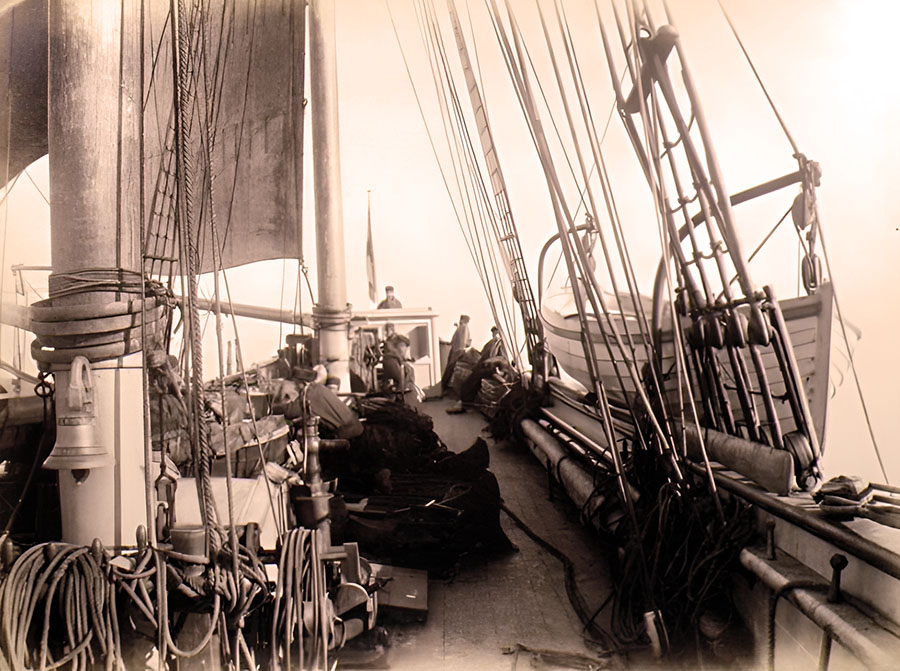 На борту «Виллема Баренц»