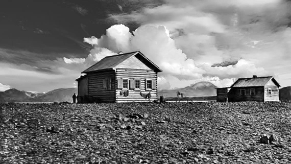 Самоедские дома в Поморской губе