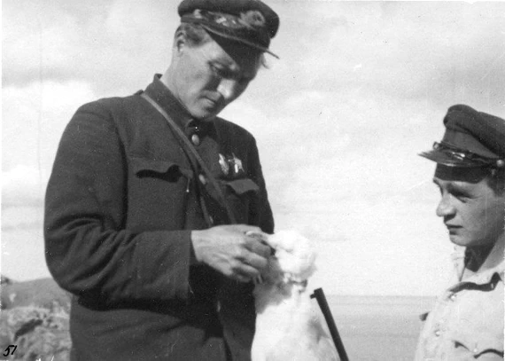 Л.О. Белопольский и Ю.М. Кафтановский