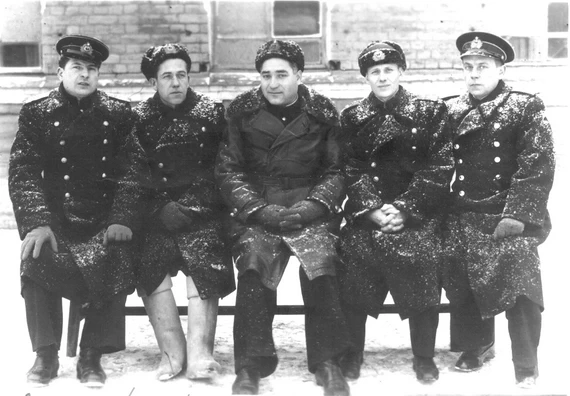 Кудрявцев Г.Г. Кронштадт, январь 1945 г.