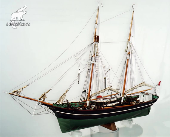 Модель полярной шхуны «Виллем Баренц» в Морском музее Роттердама Модель полярной шхуны «Виллем Баренц» в Морском музее Роттердама