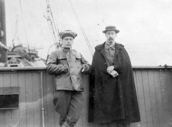 Владимир Юльевич Визе и Михаил Алексеевич Павлов