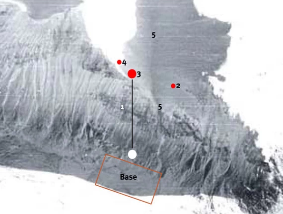 Место испытаний 12 сентября 1973 года