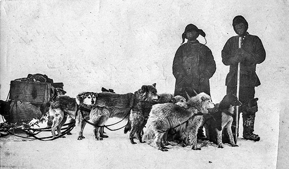 Возвращение Г. Седова и А. Инютина с мыса Желания