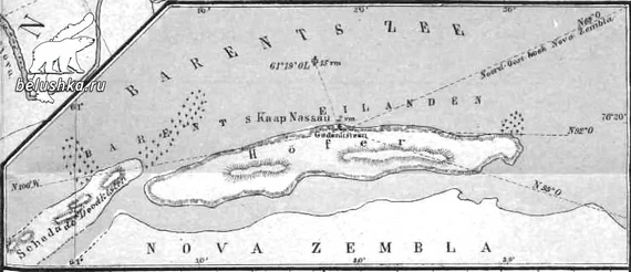 Карта места установки памятного камня